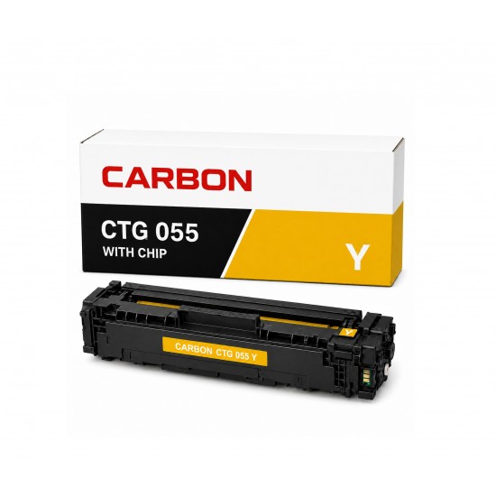 حبرطابعة CARBON  CTG 055 WITH CHIP - Y