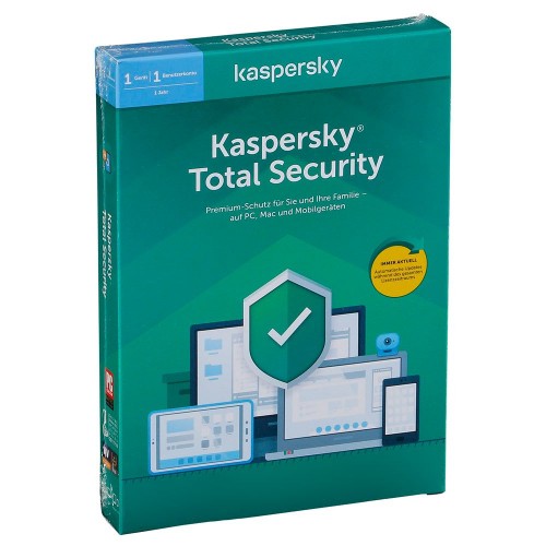 KASPERSKY TOTAL SECURITY  1 PC 1 FREE