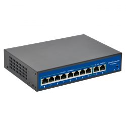 POE HUB SWITCH 8 PORT F0820GBL-A