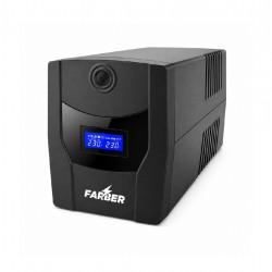 UPS2500W FARBER 24V-9A PLASTIC OFFLINE UPS بلاستك