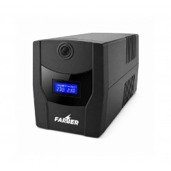 UPS2500W FARBER 24V-9A PLASTIC OFFLINE UPS بلاستك