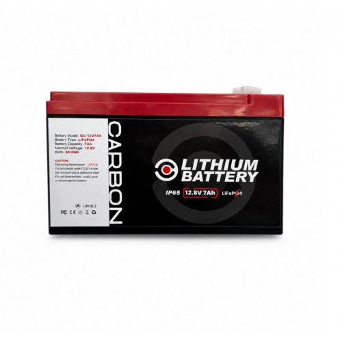 BATTRY LITHUM - CARBON - 12V 7A
