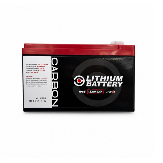 BATTRY LITHUM - CARBON - 12V 7A