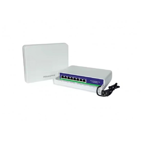 POE HUB SWITCH 8 PORT F0820GBL - خارجي