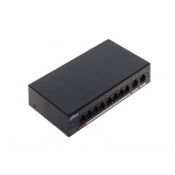 DAHUA POE HUB 4010-8ET - ( 8 PORT ) 110W - 10/100