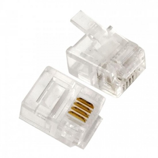 فيش تلفون ارضي بدالة ASWAR RJ11 PLUG