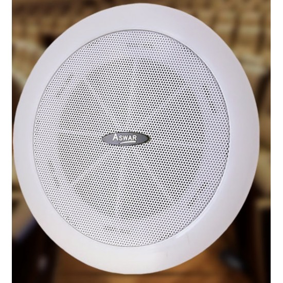 سماعة بلوتوث سقفية نوع اسوار ( قطعة ثانوية  ) ASWAR 6.5" , 6W , ( AS-CS6W0A)