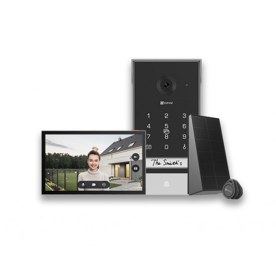 EZVIZ CS-EP7 ( 3MP ) حاكية وايفاي مع لوح شمسي