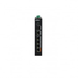 DAHUA POE HUB 4 PORT  - PFS3106 - 4ET-60 ( 4 PORT - 1 UPLINK - 1 SFTP )