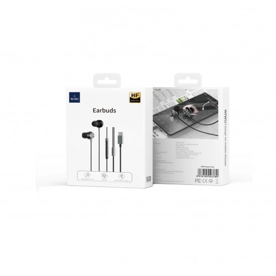 WIWU TYPE-C Wired EarPhone EB314