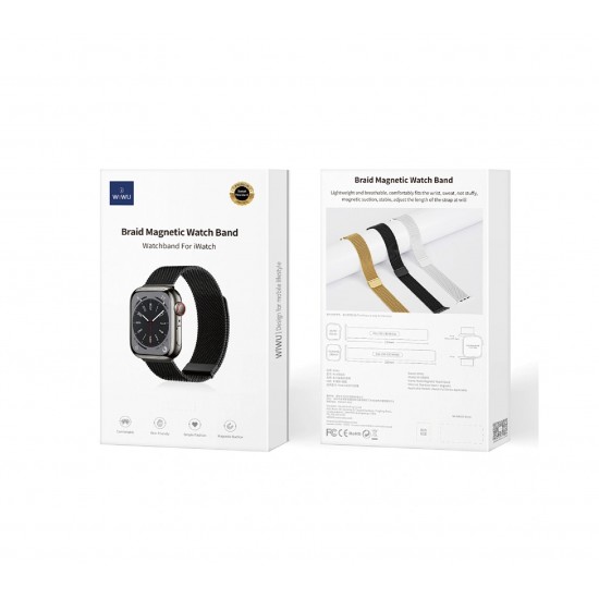 WIWU Wi-WB004 Braid Magnetic Watch Band 42/44/45/49
