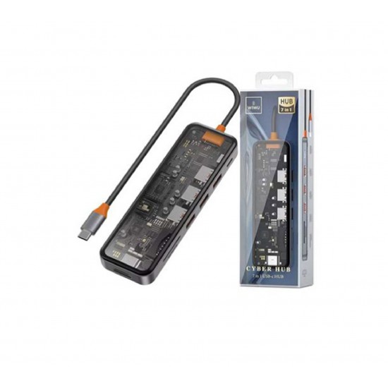 WIWU CYBER HUB 7 IN 1 CB007