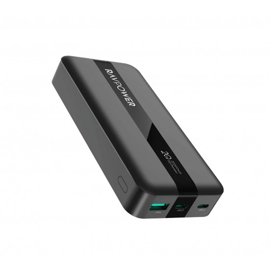 RAVPOWER - RP-PB1235 PD 20W 20000 MAH 3-POERT POWER BANK