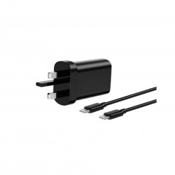 WIWU WI-U001 C-C 20 PD CHARGER + CABLE SET UK PLUG + C TO C CABLE
