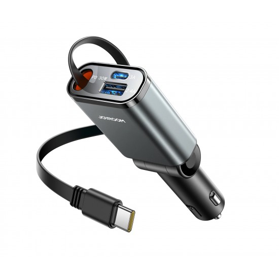 JOYROOM -   JR-CCL07   -  3 IN 1  RETRACTABLE CAR CHARGER