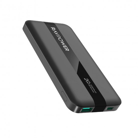 RAVPOWER RP-PB1236 PD20W 10000MAH 2-PORT POWER BANK