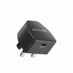 RAVPOWER RP-PC1078 NANO PD30W USB-C WALL CHARGER