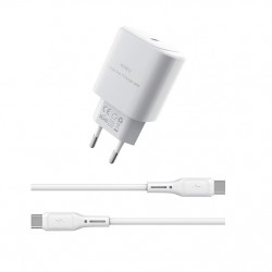 WIWU ESSENTIAL 30W GAN CHARGER ( 1C + C - C CABLE ) WI-G008