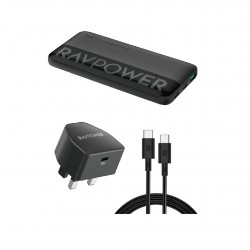 RAVPOWER PC1085 CHARGER COMBO 10000MAH (PC1041+PB1228+CB1021)