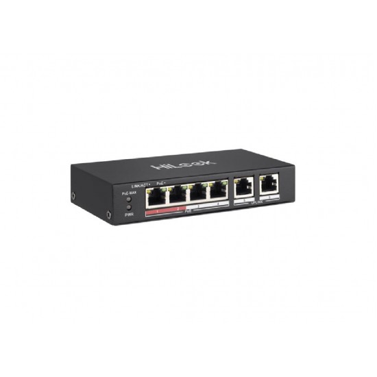 HUB POE - HILOOK - NS0106MP - 35W - 10/100 - 4 PORT