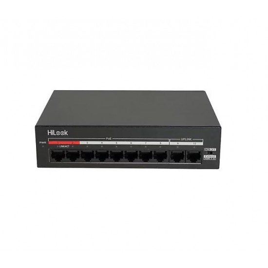 HUB POE - HILOOK - NS0110MP - 60W - 10/100 - 8 PORT