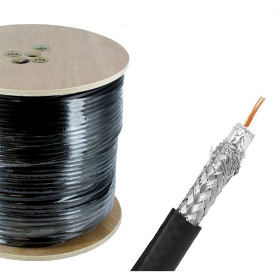 كيبل ستلايت 100 يارد  ASWAR RG6 100Y COAXIAL CABLE