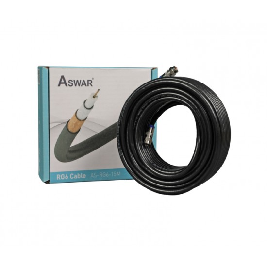 كيبل ستلايت اسوار RG6 - 30M ( AS-RG6-30M )
