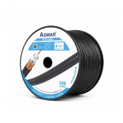 كيبل ستلايت 250 يارد  ASWAR RG6 250Y COAXIAL CABLE