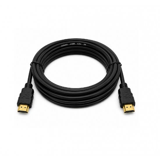 ASWAR HDMI 3M  2.0V ( AS-HD20-3M ) 60HZ ازرق