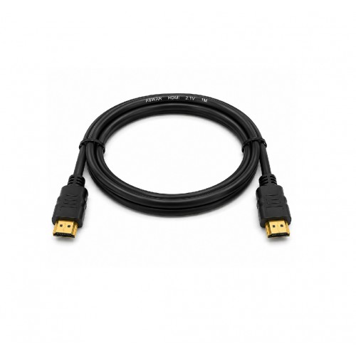 ASWAR HDMI 1M 2.1V - 4K 120HZ - 8K 60HZ ( AS-HD21-1M)