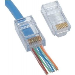 فيش RG45 MORRELL CAT6  مفتوح