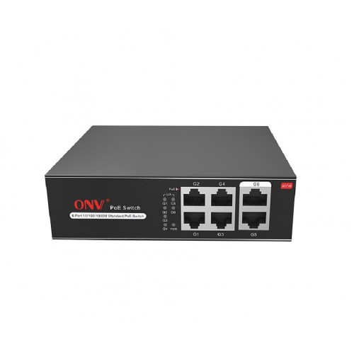 ONV H3064PS ALL G 65W  - POE HUB ( 4 port - ALL GIGA ) 