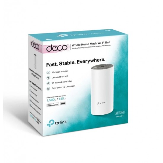 TPLINK DECO E4 AC1200 1 PCS - 10/100