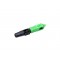 فيش ضوئي اخضر FIBO FAST CONNCTOR SC/APC - STANDER