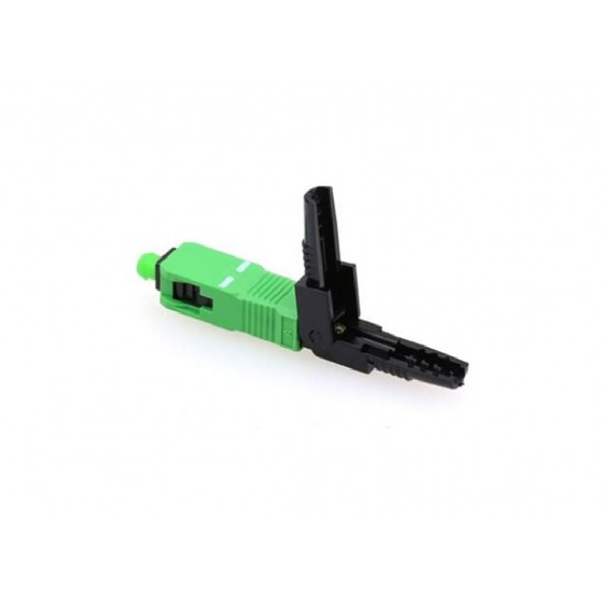 فيش ضوئي اخضر FIBO FAST CONNCTOR SC/APC - GLAND