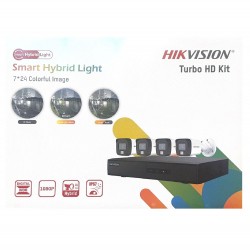 HIKVISION KIT 2MP ( DS-J142I/7204HGHI-M1 + 2DLP +2EXL ) 2 AUDIO CAMERA