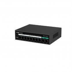 RUIJIE - RG-ES110F-P ( SWITCH - UNMANAGED -METAL -  8 POE 10/100 - 2 UPLINK 10/100 - 110W )