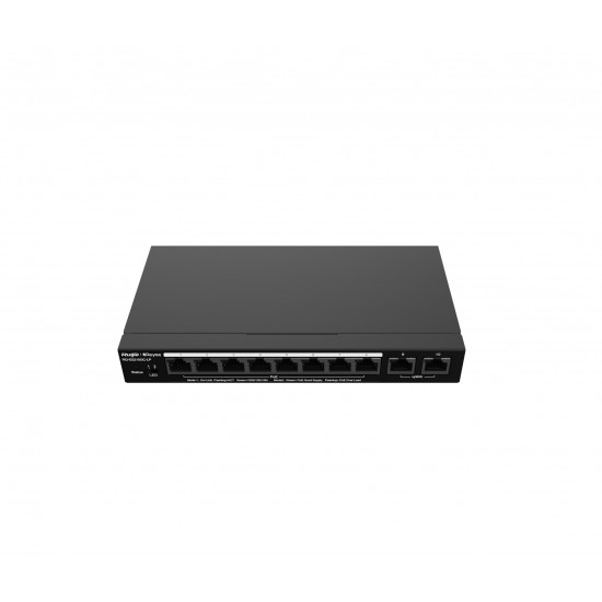 RUIJIE - RG-ES210GC-LP ( SWITCH - MANAGED  -  8 POE+  - 2 UPLINK - ALL GIGA - 70W )