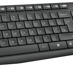 WIRELESS MOUSE & KEYBOARD LOGITECH MK235 ماوس وكيبورد لاسلكي
