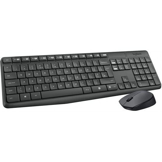 WIRELESS MOUSE & KEYBOARD LOGITECH MK235 ماوس وكيبورد لاسلكي