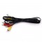 كيبل AV نوع اسوار طول 1.5 متر ( كيبل ثلاث الوان ) ASWAR 3RCA-3RCA TRANSPARENT WIRE AS-40261.5M