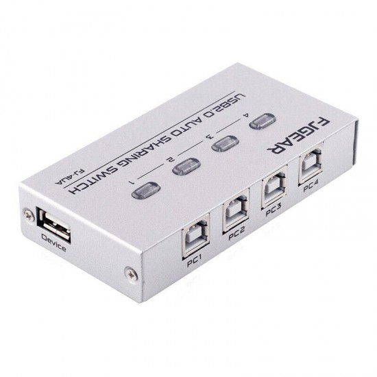 Printer HUB 4 PORT هاب لربط 4 حاسبات على طابعة واحدة ( تحويل تلقائي)