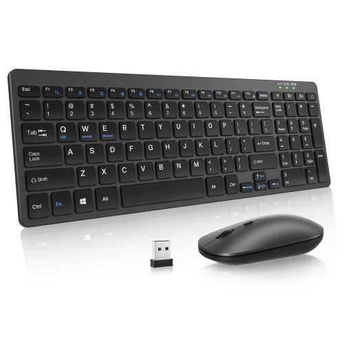 KEYBOURD &amp; MOUSE - WIRLESS-  FD 7200
