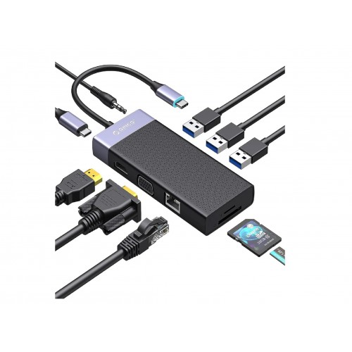 ORICO MDK-10P  10 IN 1 - MULTIFUNCTIONAL DOCKING STATION