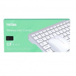 TECSA - KEYBORD & MOUSE MINI- WIRLRSS  ( TCS-C3 )