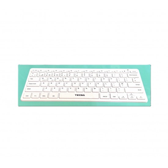 TECSA - KEYBORD & MOUSE MINI RECHARG + BLOUTOOTH 5.0G ( TCS-BK500)
