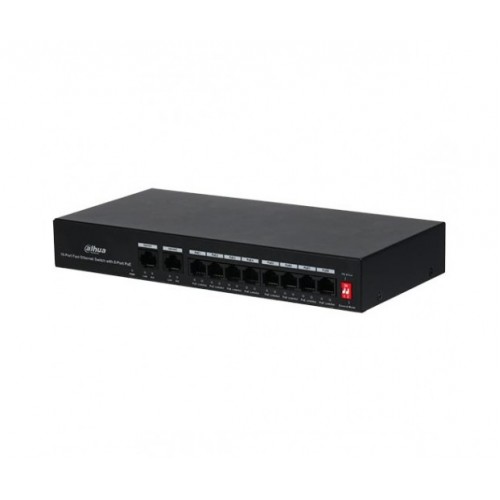 DAHUA poe hub swich - 8 port  - PFS3010 - 65W جهاز تزويد الطاقة لكاميرات المراقبة IP