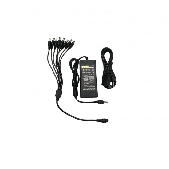 محولة 12V-10A  مع سبايدر