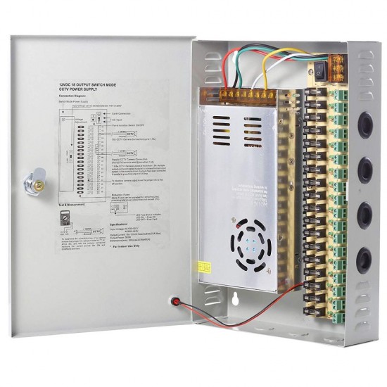 POWER SUPPLY 12V - 30A BOX