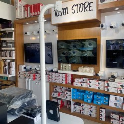 ستاند كاميرة مراقبة متحرك من 1 متر الى 2 متر - شكل L